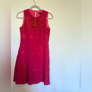 Nanette Lepore embroidered beaded dress